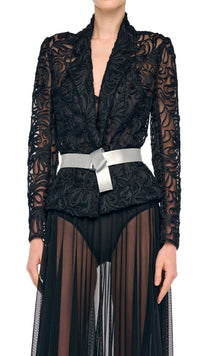 NORMA KAMALI MID BELT