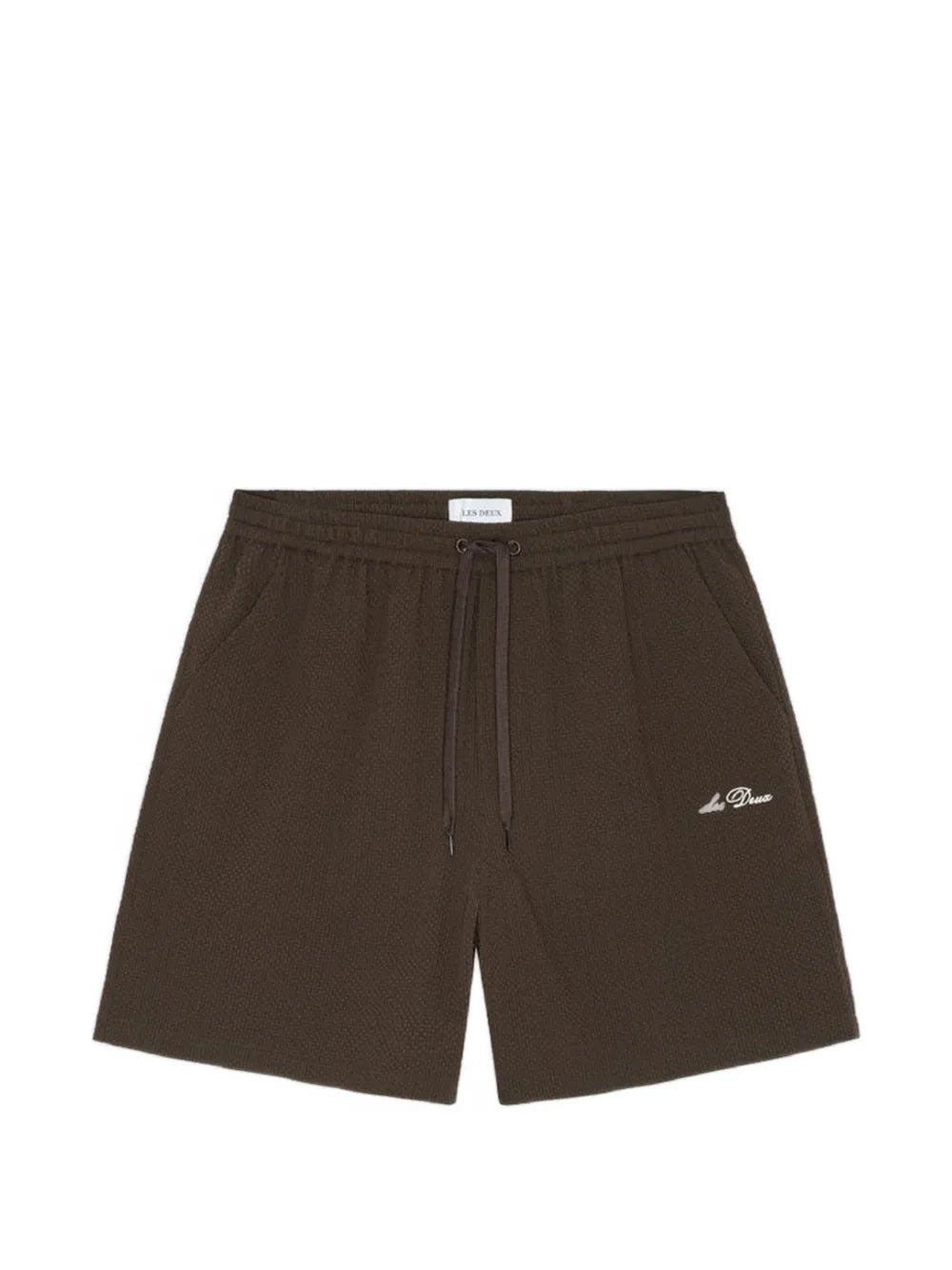 LES DEUX STAN SEERSUCKER SHORTS