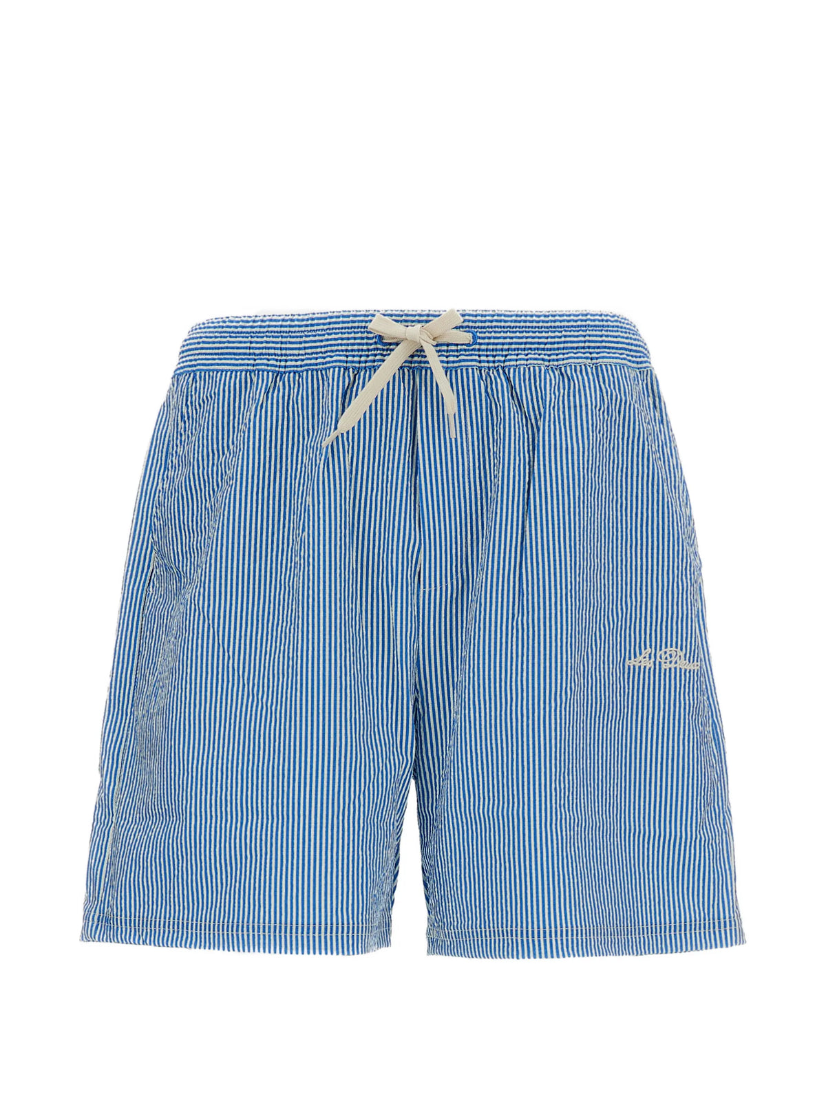 LES DEUX STAN STRIPE SWIMM SHORT