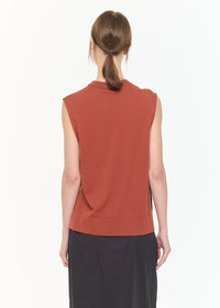 PLAN C FLOWER KNIT VEST