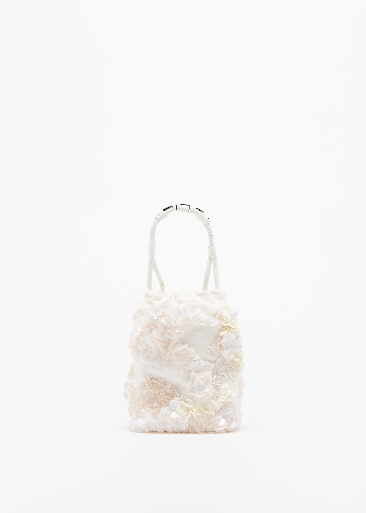 PLAN C SEQUINS BUCKET BAG