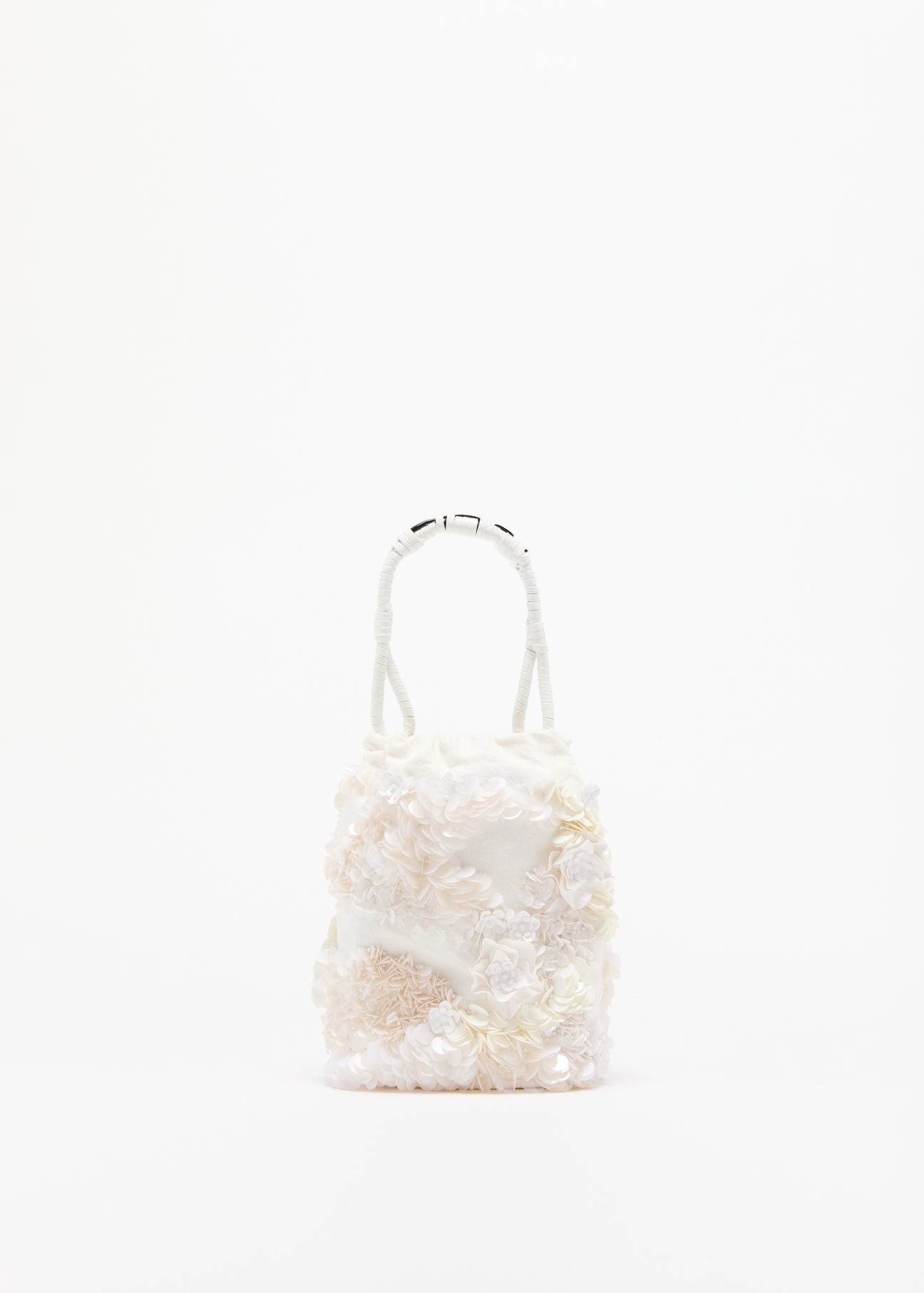 PLAN C SEQUINS BUCKET BAG