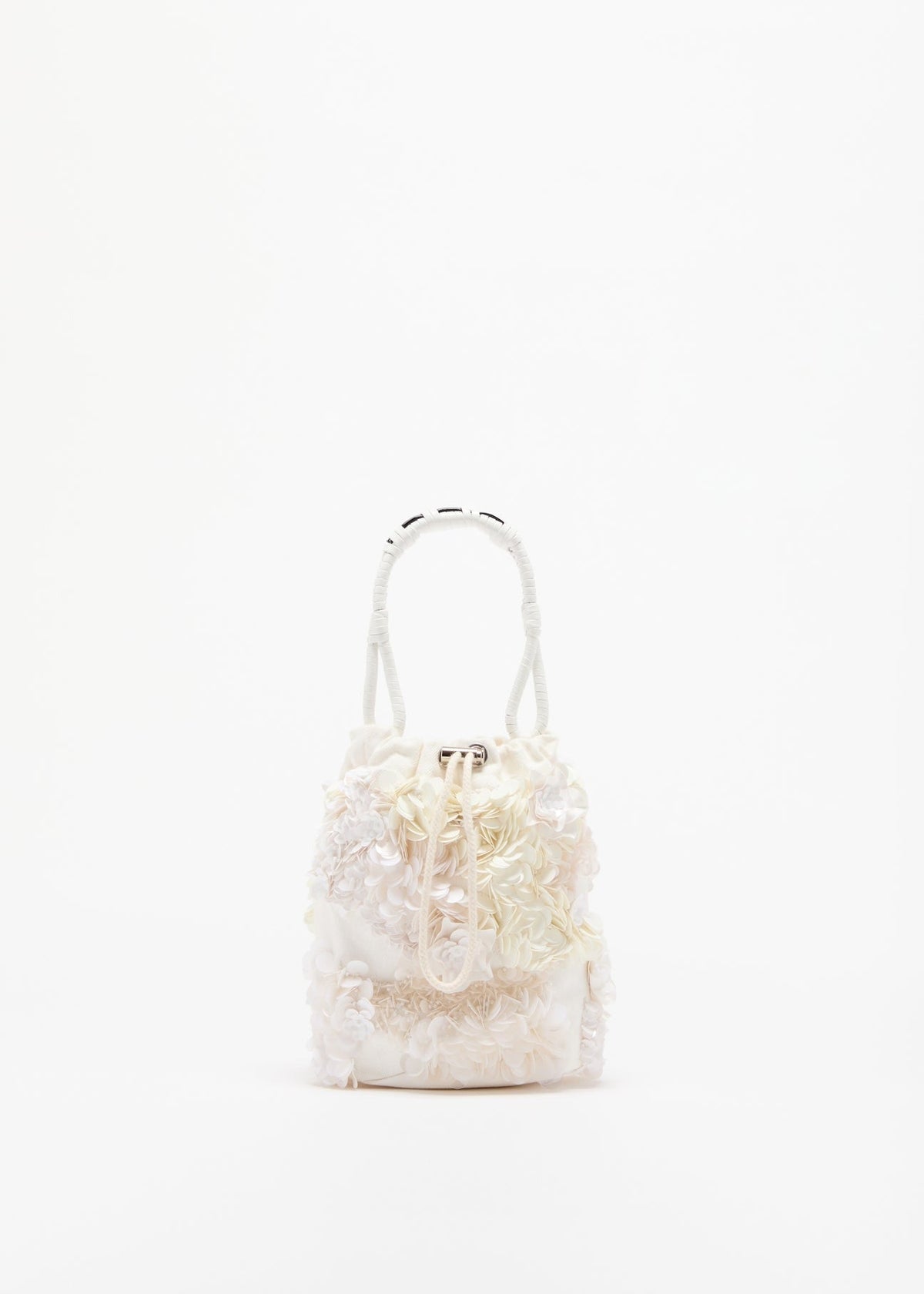 PLAN C SEQUINS BUCKET BAG