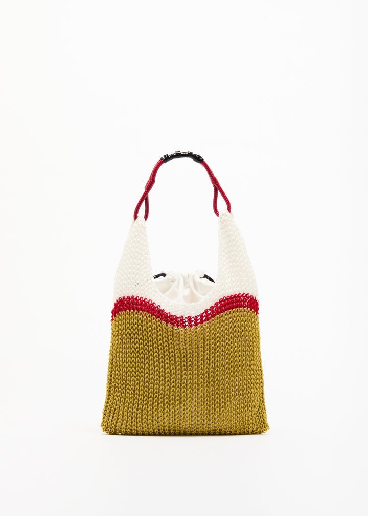 PLAN C MESH SHOPPER BAG