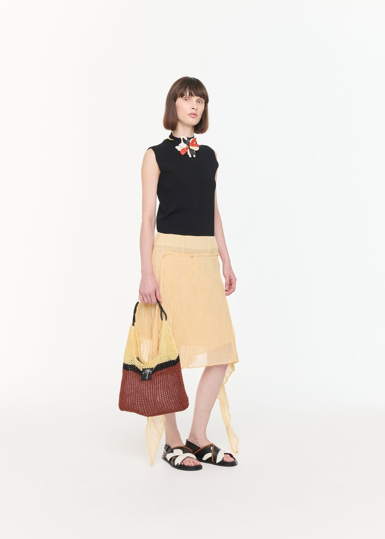 PLAN C ASYMMETRICAL SKIRT