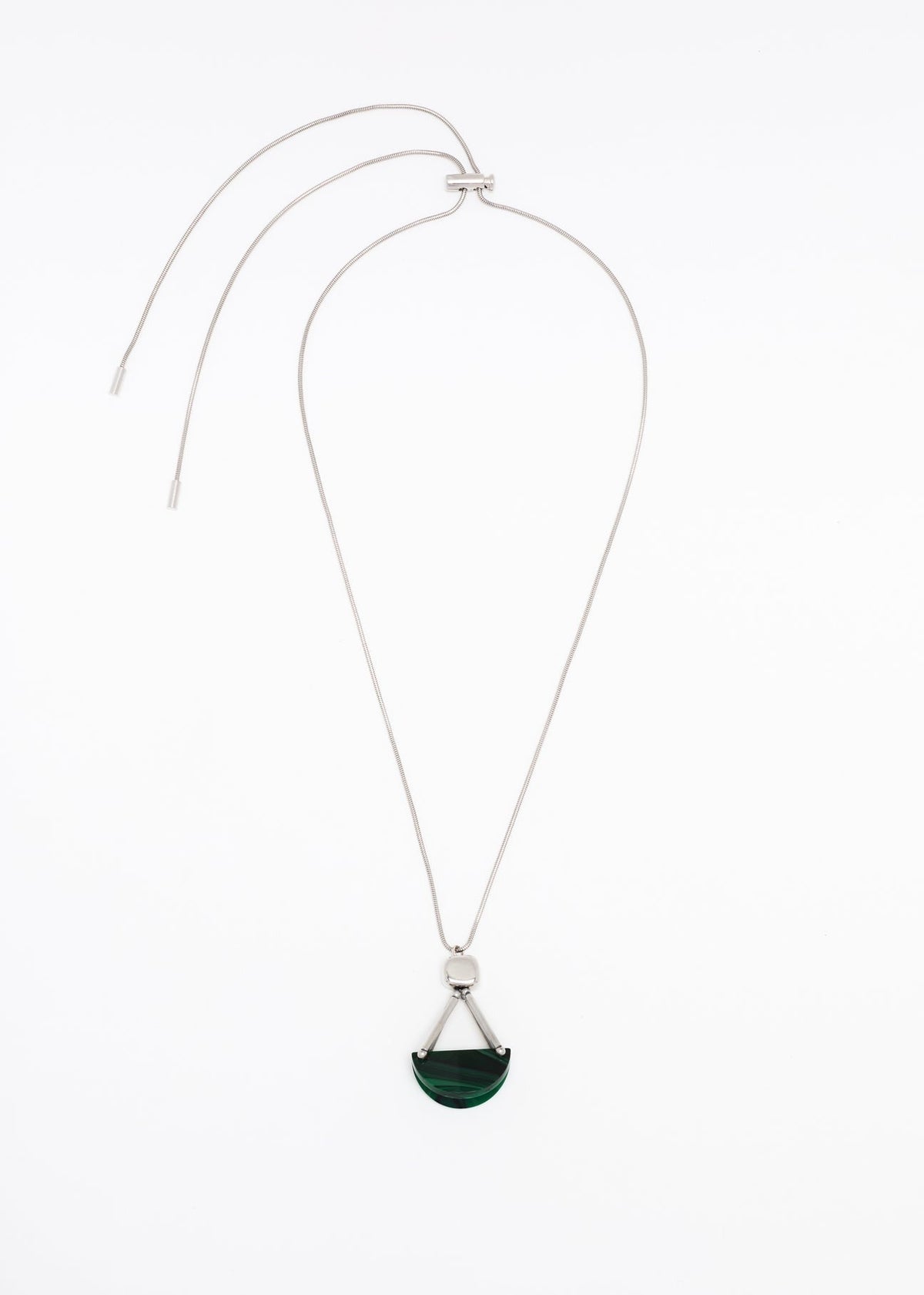PLAN C MALACHITE PEND COULIS NECKLACE
