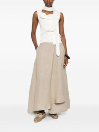 CO.GO ASYMMETRIC MAXI SKIRT