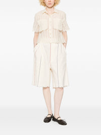PHISIQUE DU ROLE PINSTRIPE BERMUDA