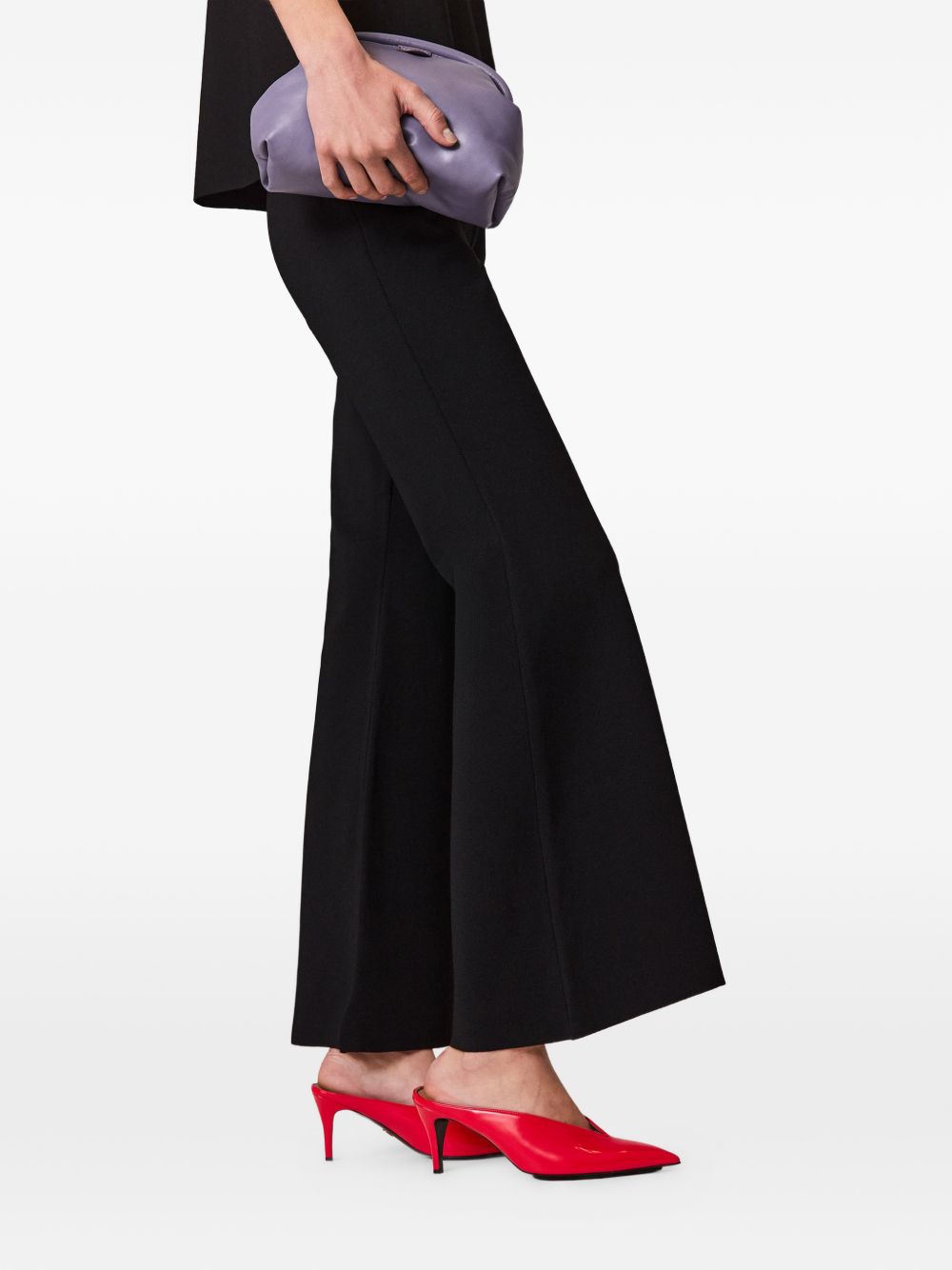 STELLA MC CARTNEY BRUSHED HEELED MULES