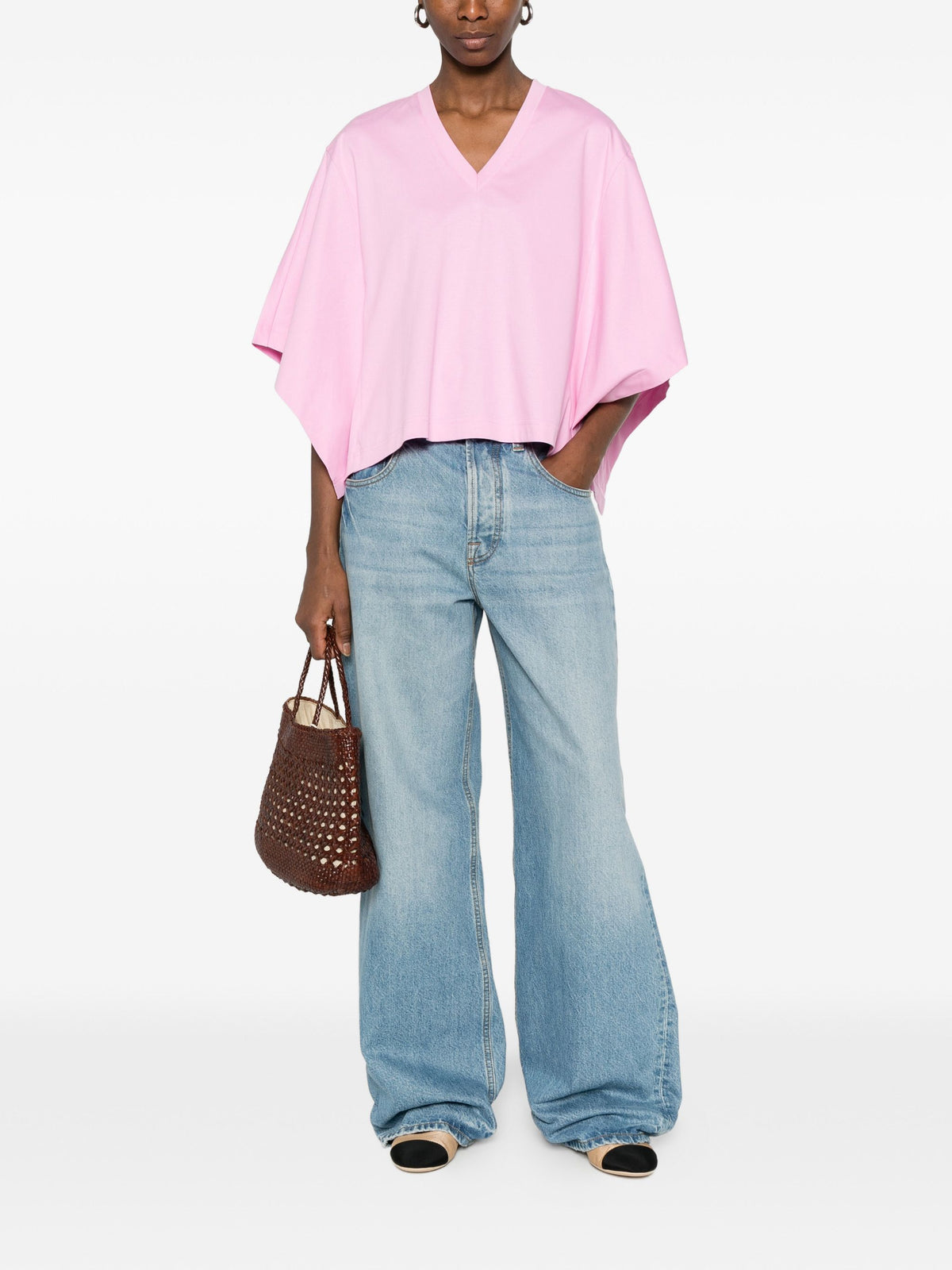 PSOPHÍA V NECK T-SHIRT