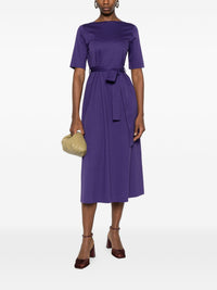 PSOPHÍA BELTED MIDI DRESS