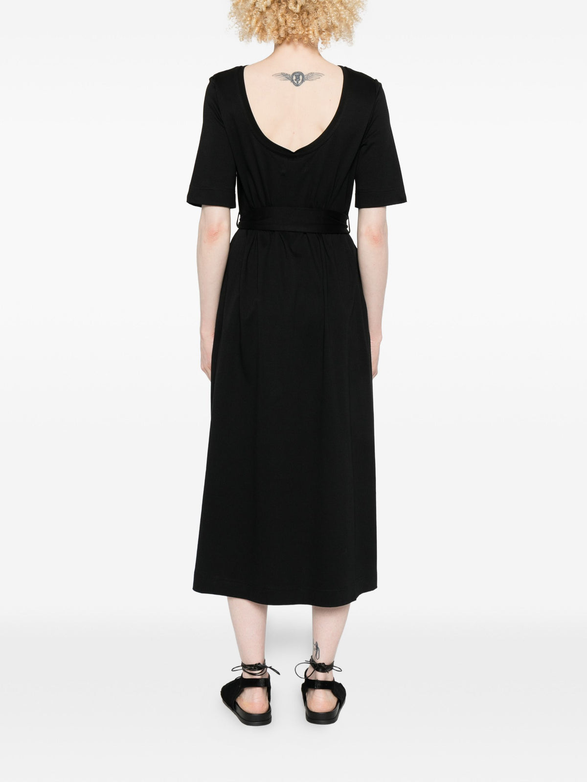 PSOPHÍA BELTED MIDI DRESS
