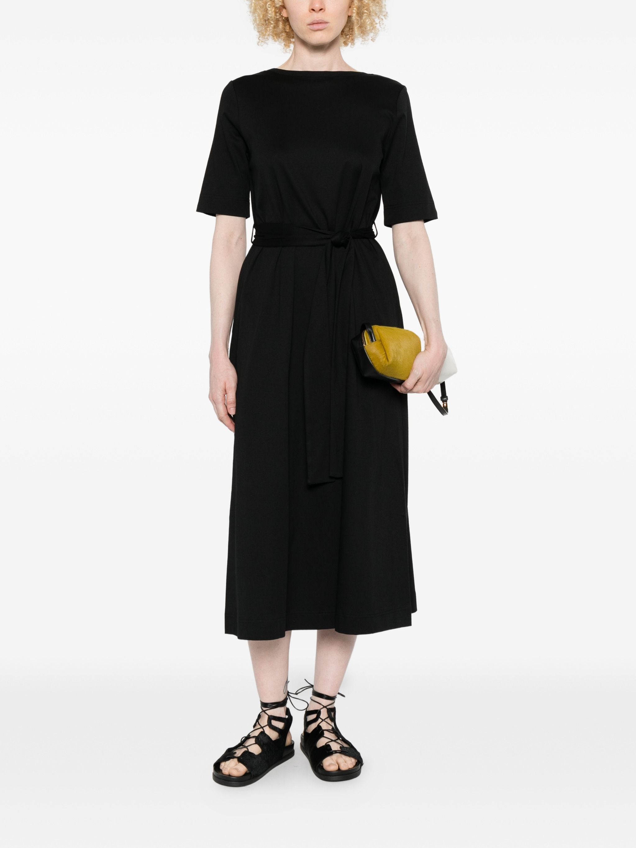 PSOPHÍA BELTED MIDI DRESS