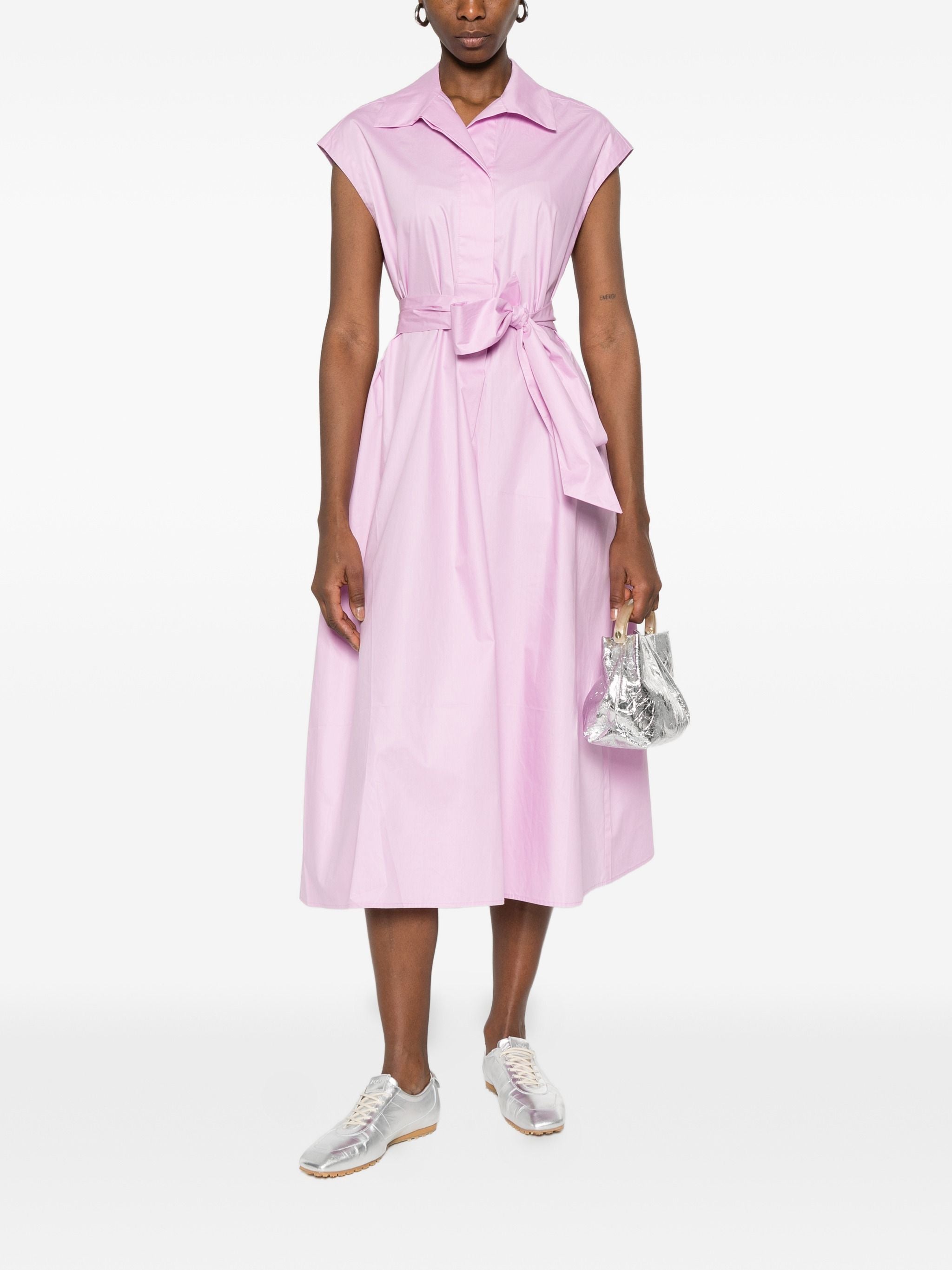 PSOPHÍA BELTED SHIRT DRESS
