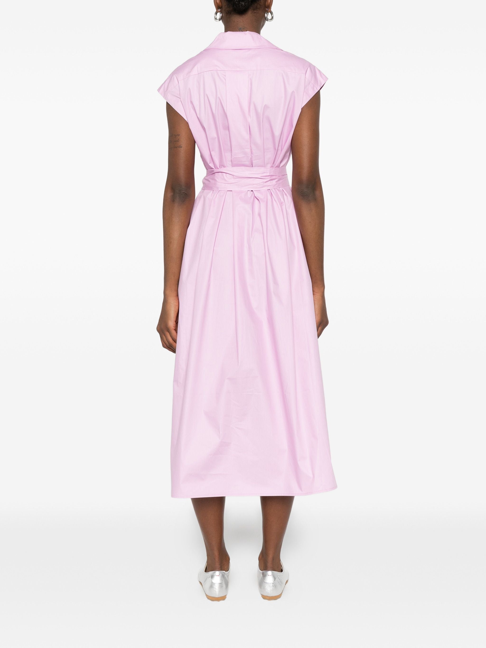 PSOPHÍA BELTED SHIRT DRESS