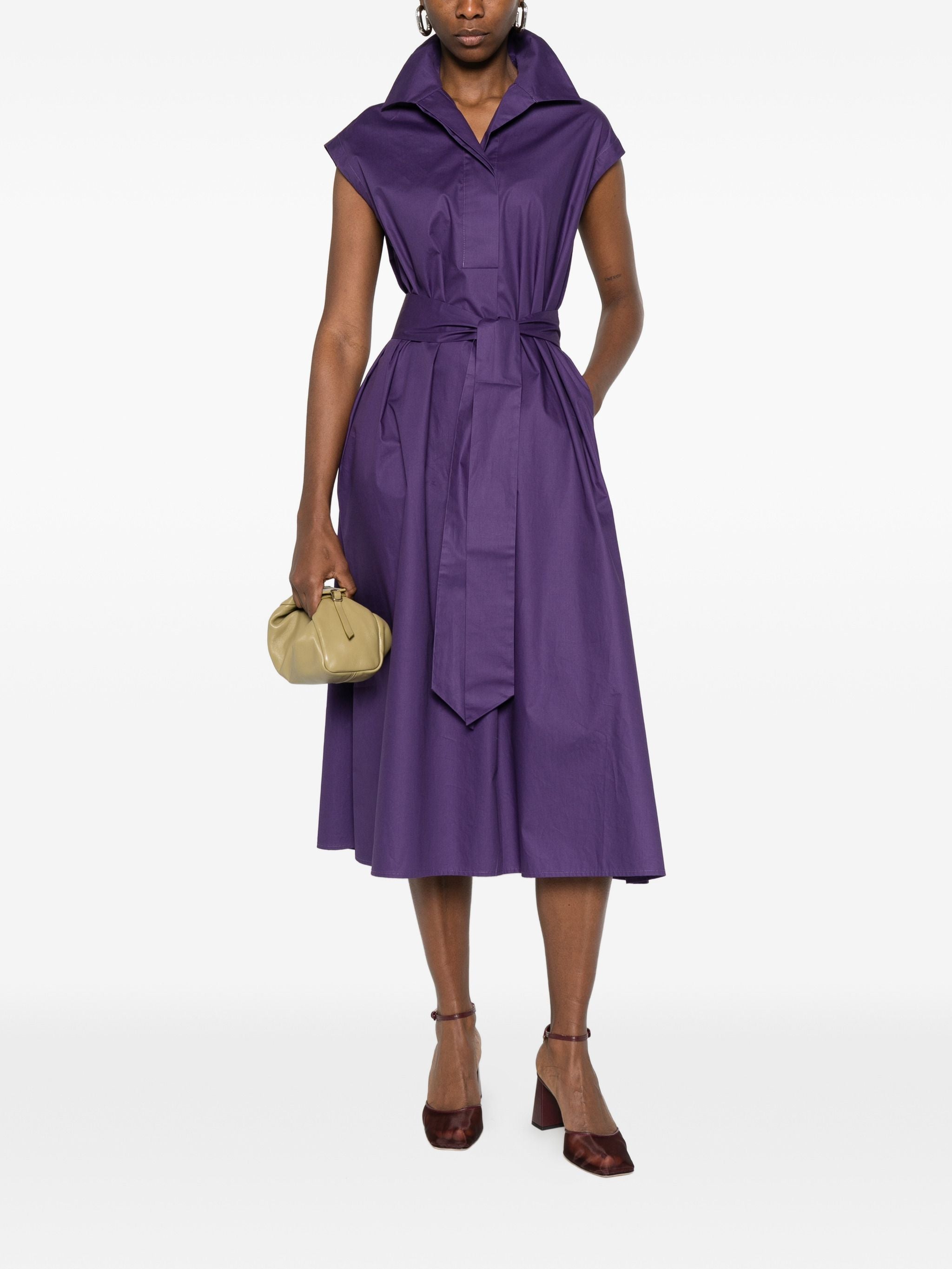 PSOPHÍA BELTED SHIRT DRESS