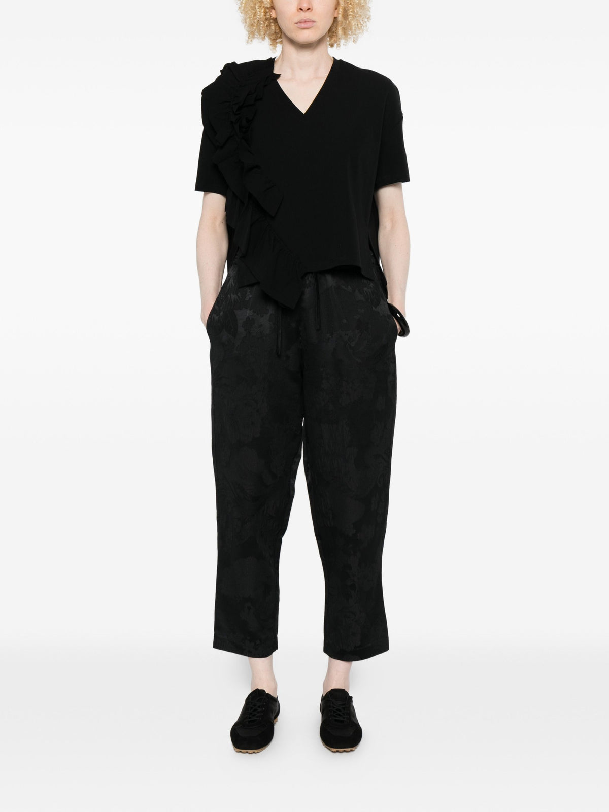 PSOPHÍA RUFFLED T-SHIRT