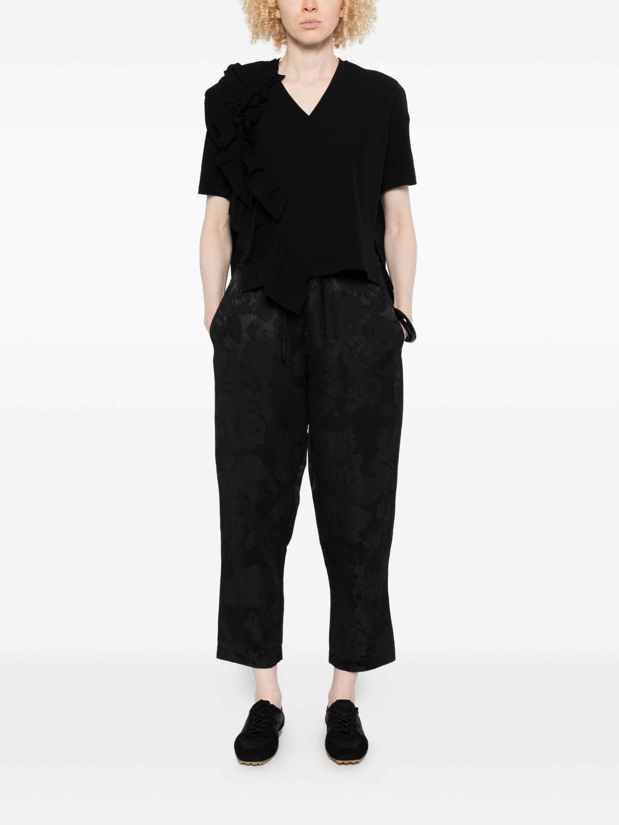 PSOPHÍA RUFFLED T-SHIRT