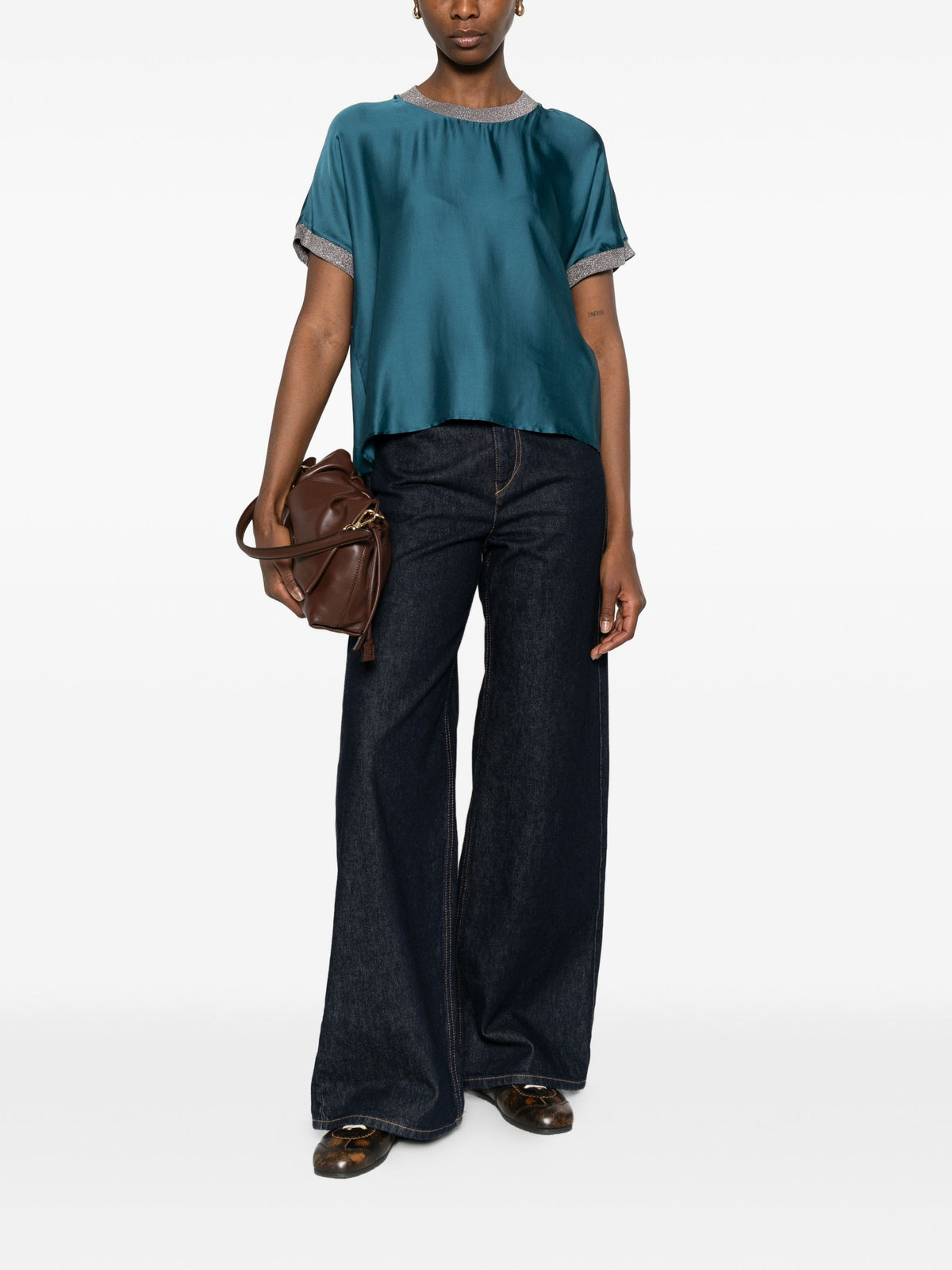 COLLECTION PRIVEE SATIN BLOUSE