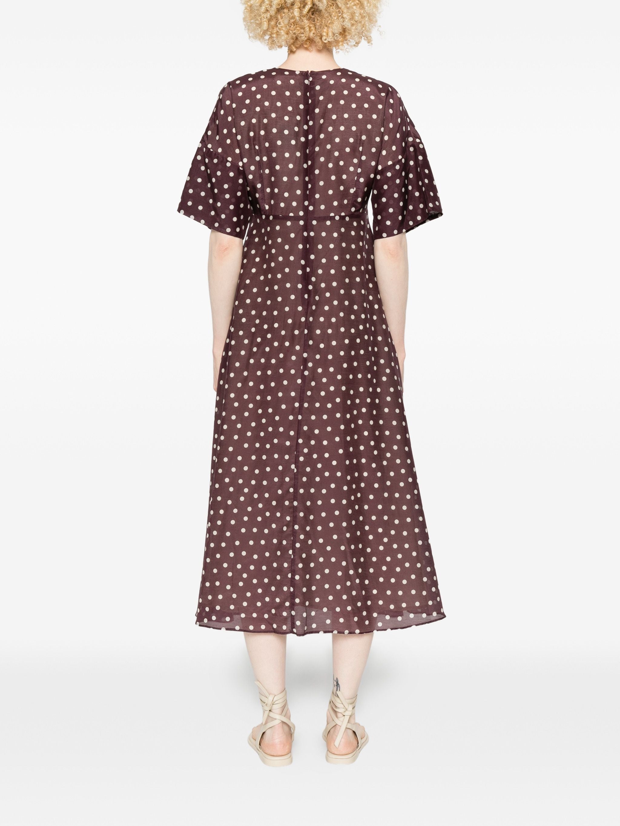 PSOPHÍA POLKA DOT DRESS
