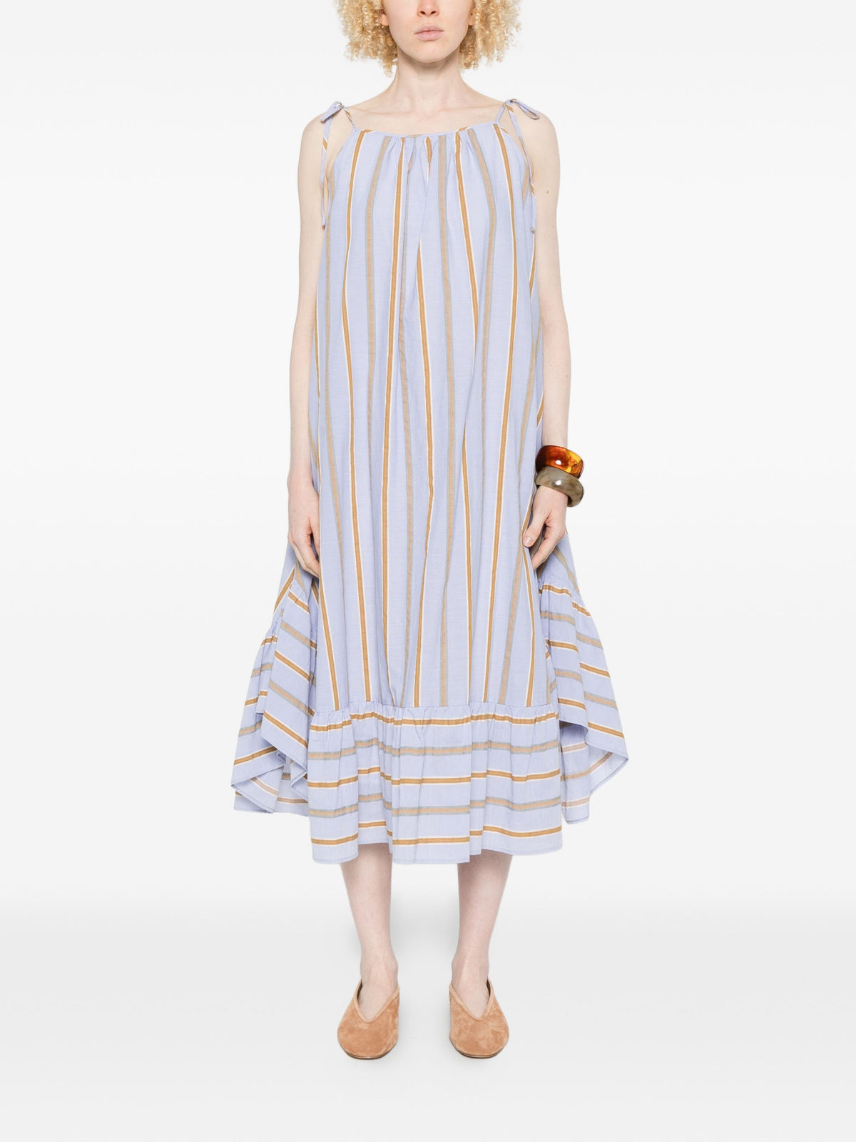 PSOPHÍA STRIPED DRESS