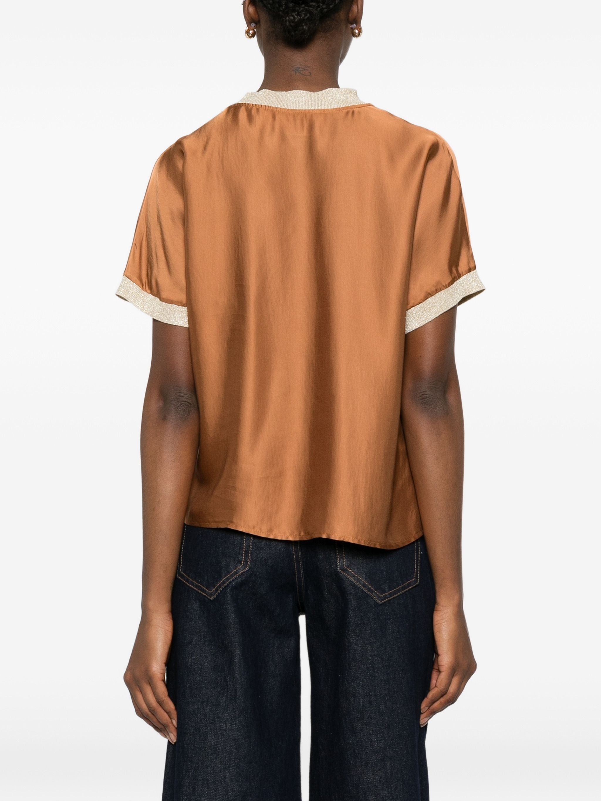 COLLECTION PRIVEE SATIN BLOUSE