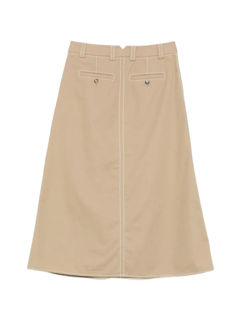 AMI PARIS TRAPEZE SKIRT
