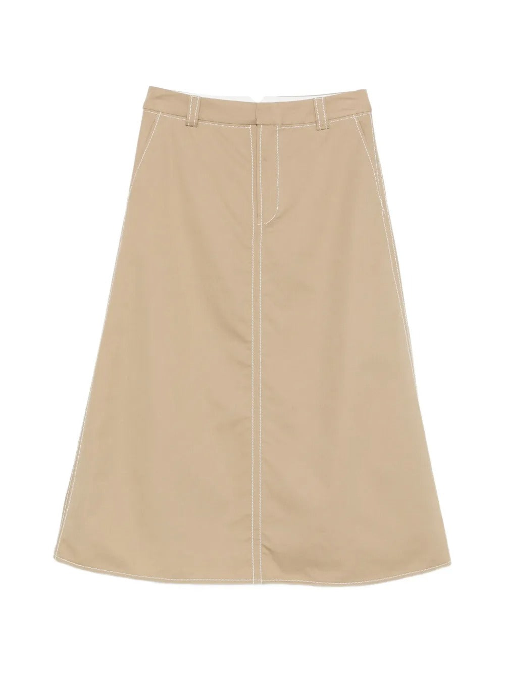 AMI PARIS TRAPEZE SKIRT