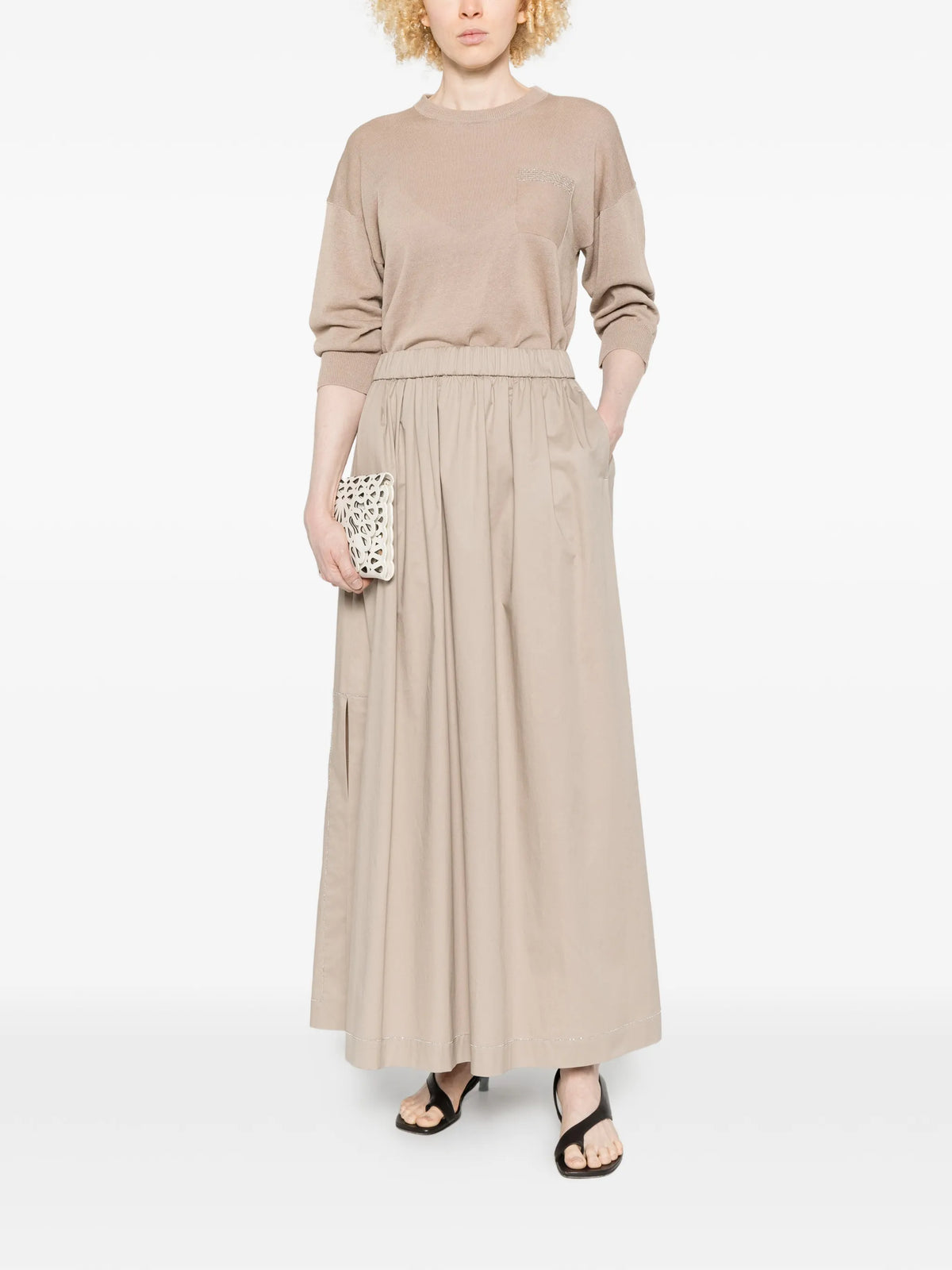 PESERICO SIGN MAXI SKIRT