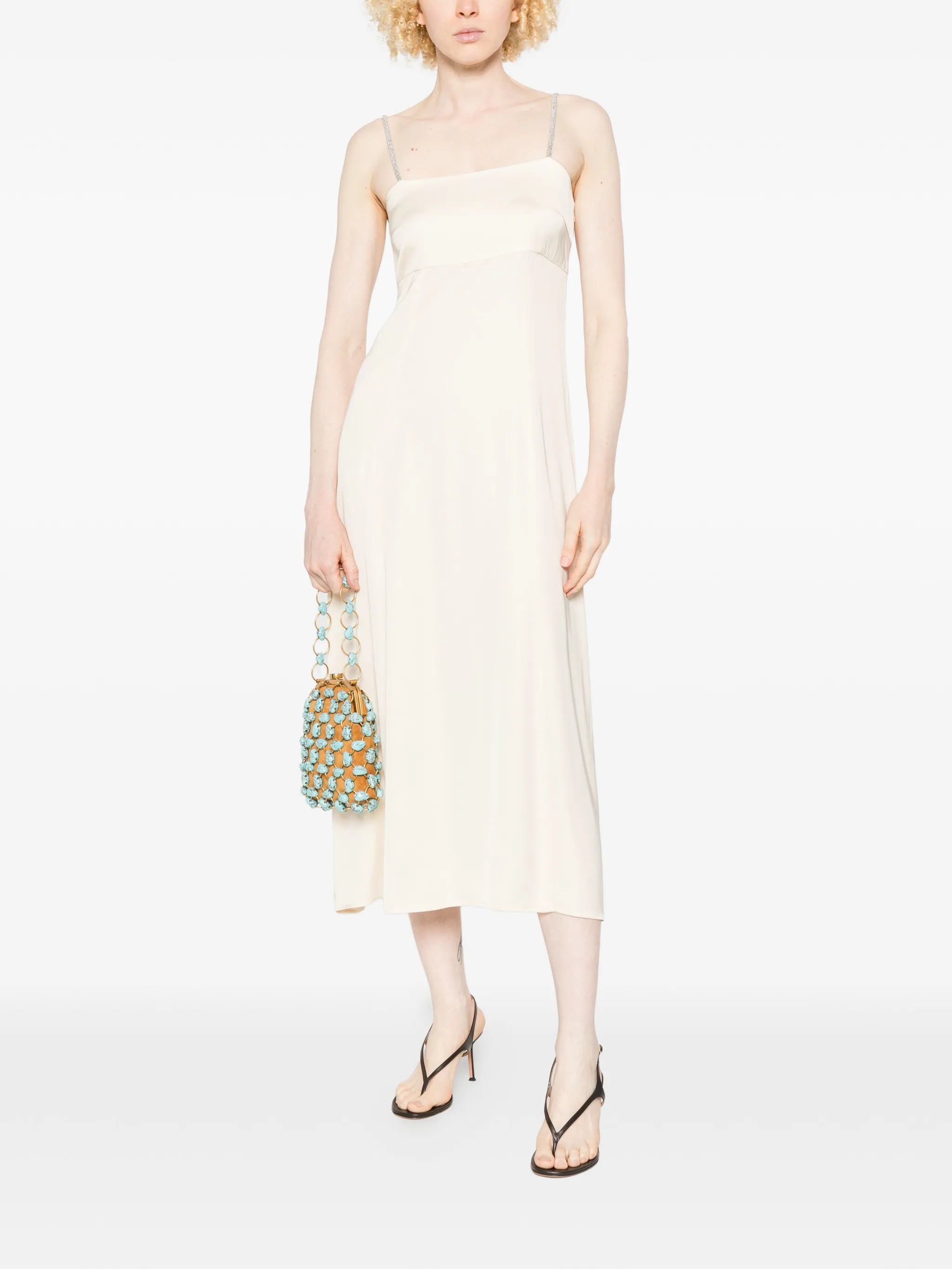 PESERICO AUREA MIDI DRESS