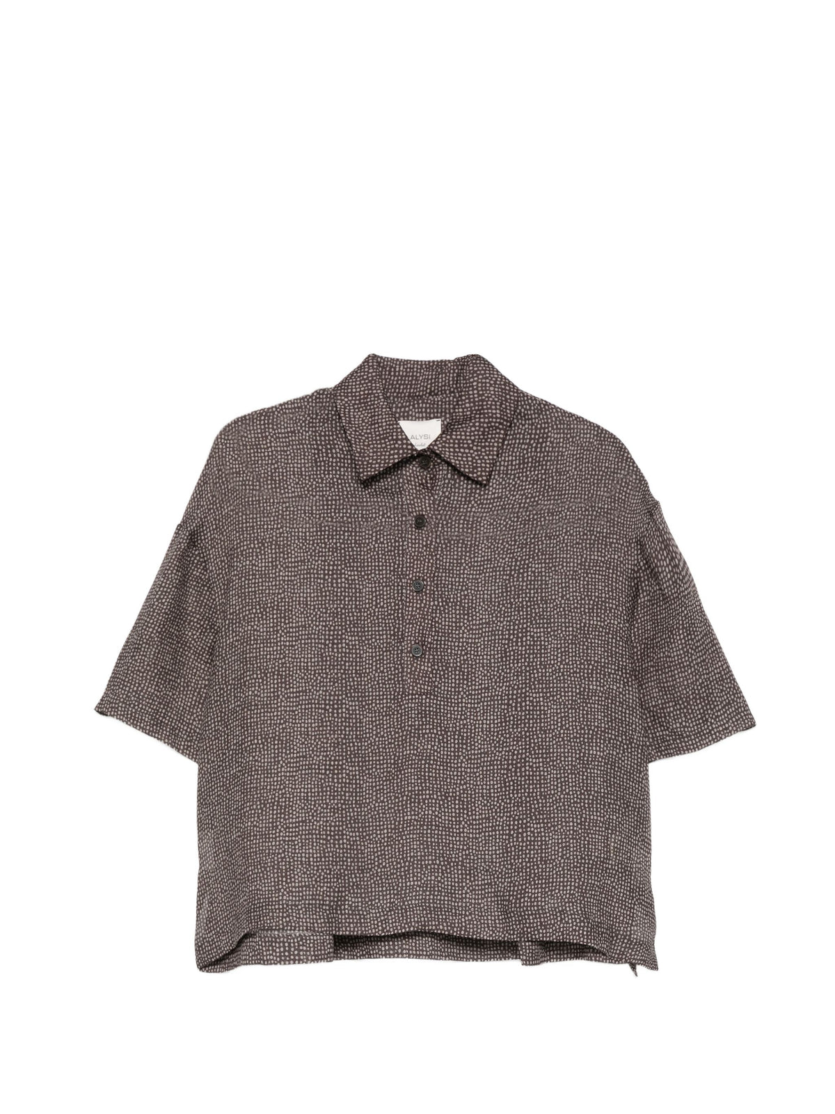 ALYSI DOTTED BLOUSE