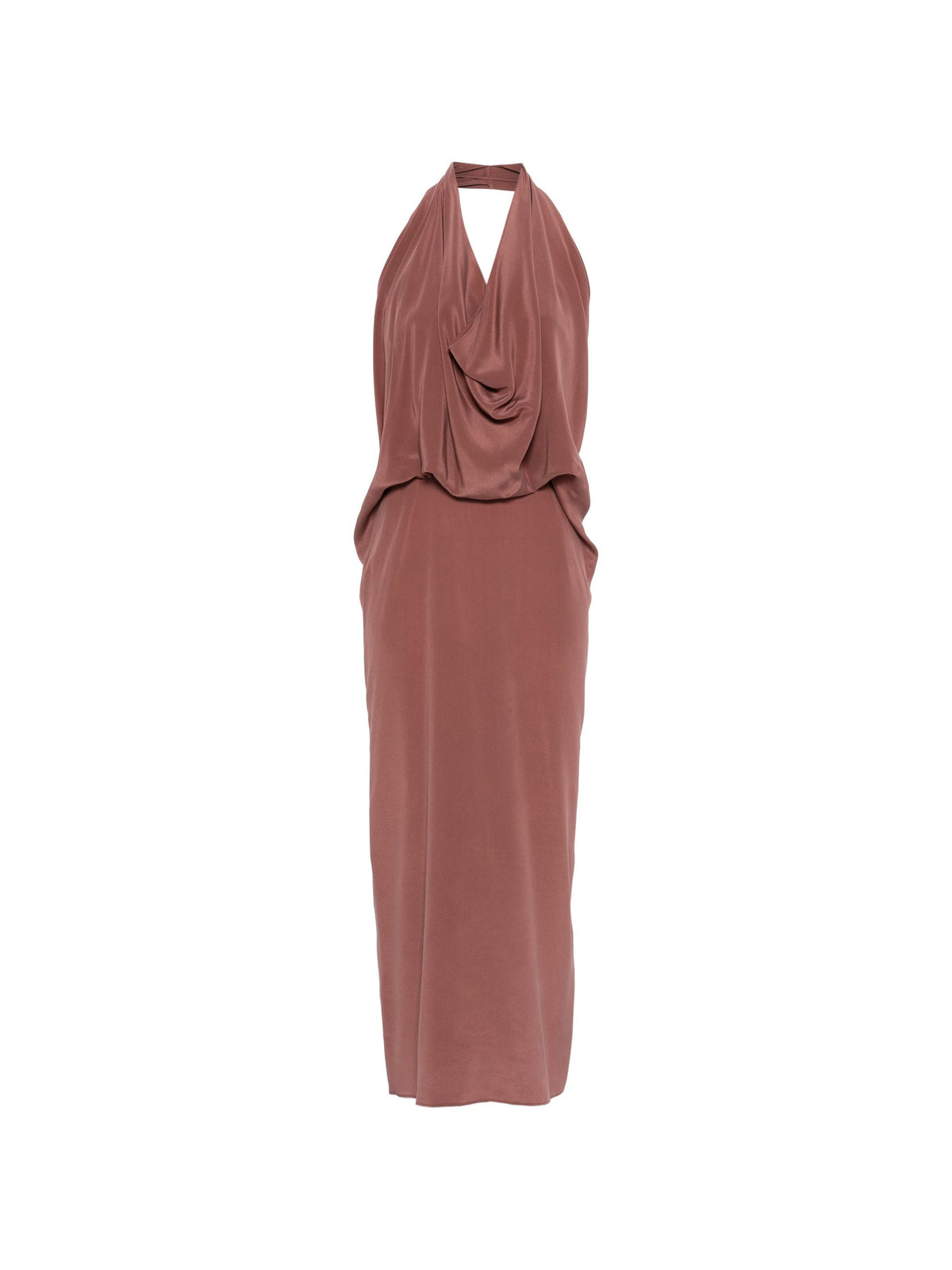 ALYSI HALTERNECK DRESS