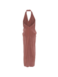 ALYSI HALTERNECK DRESS