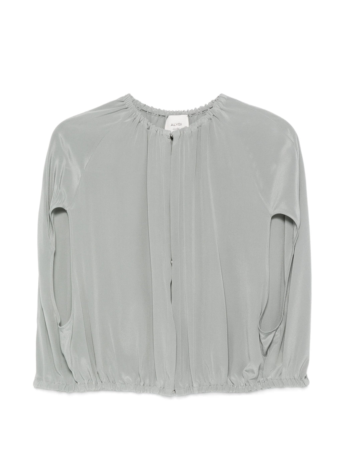 ALYSI SILK CAPE