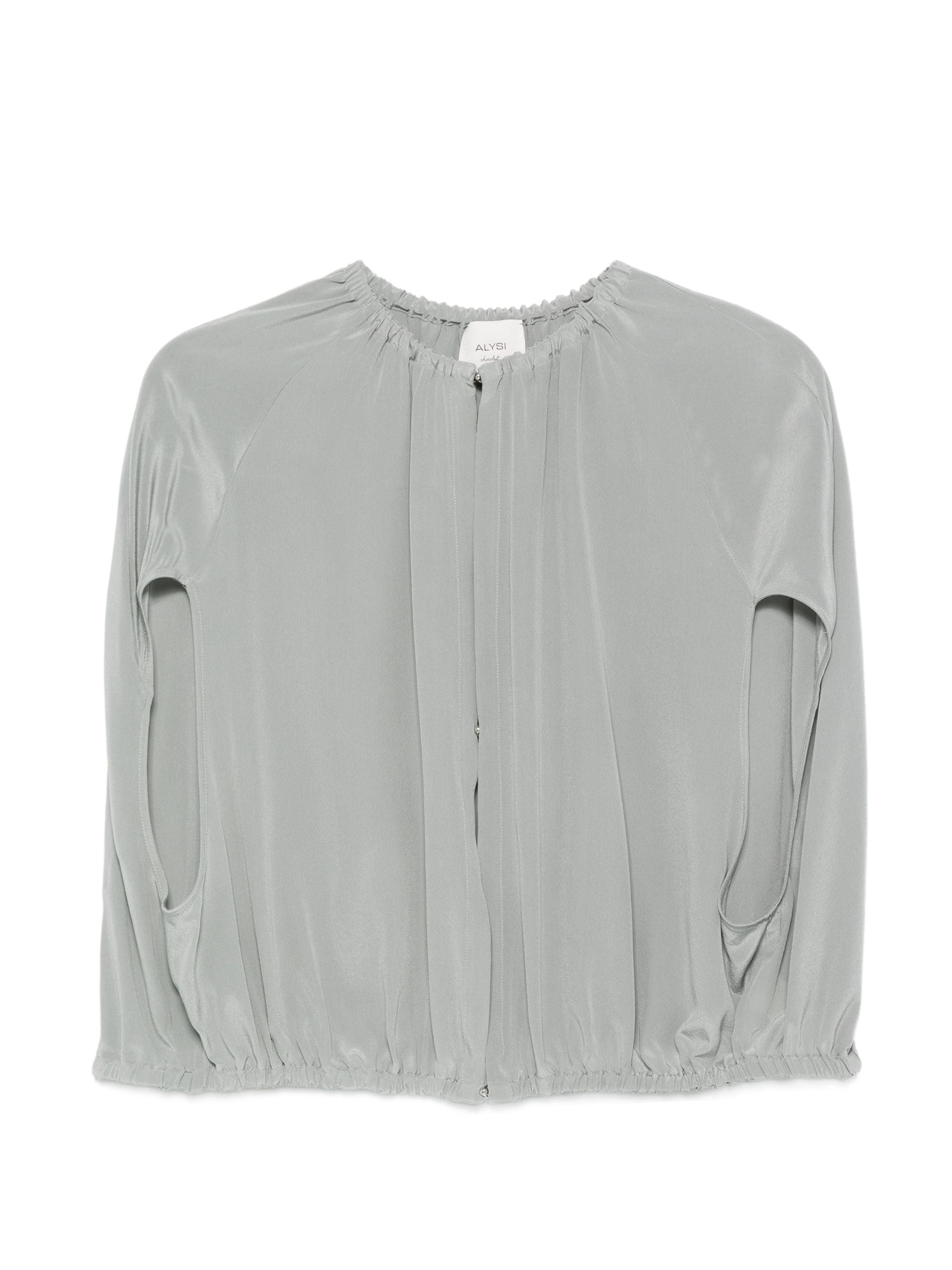 ALYSI SILK CAPE