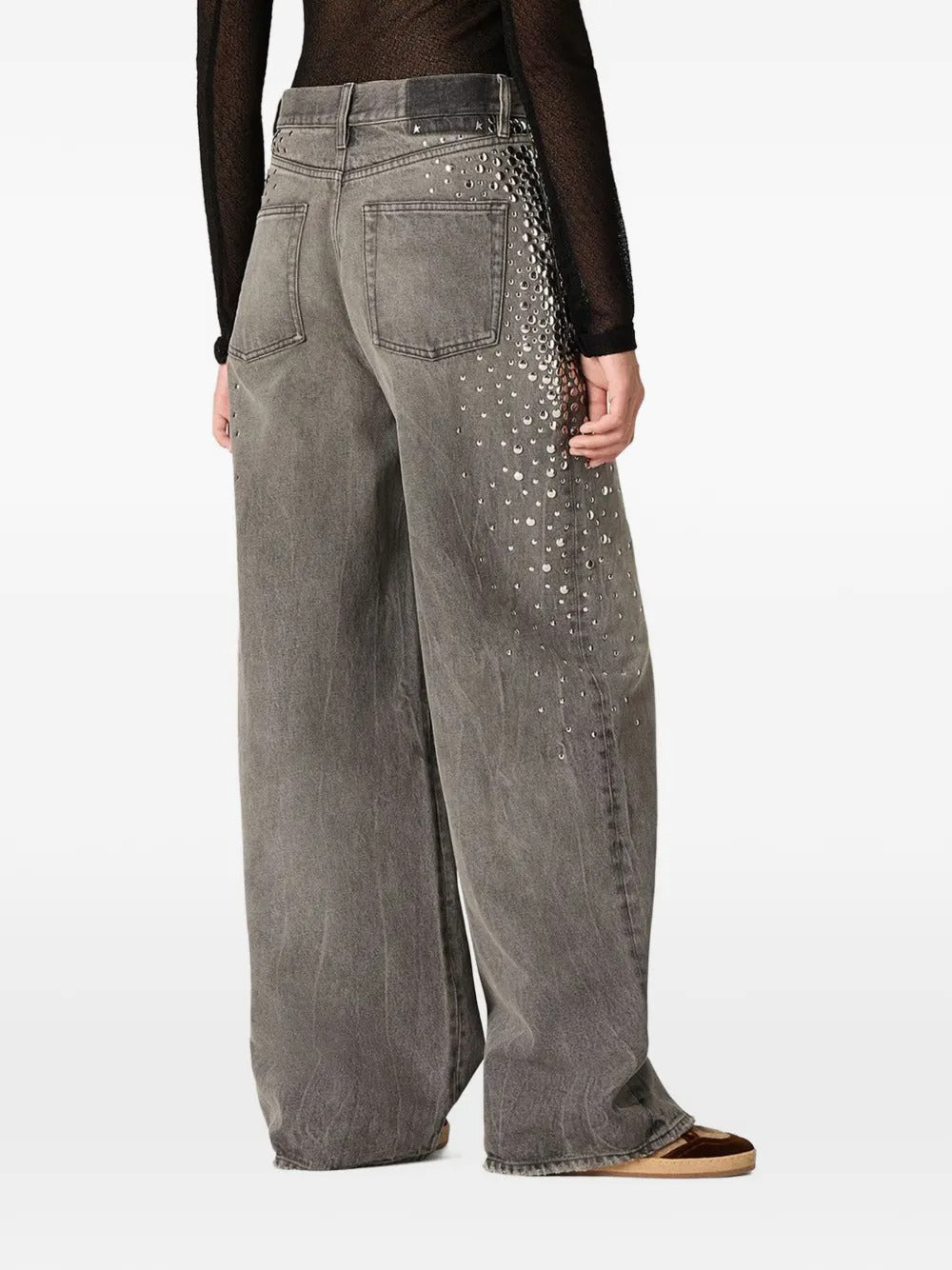 GOLDEN GOOSE MELODY STUDS JEANS