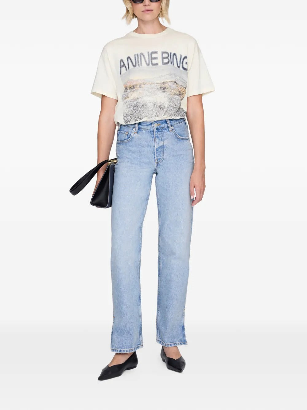 ANINE BING CADE TEE WILDFLOWERS