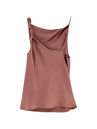 ALYSI TOP SATIN