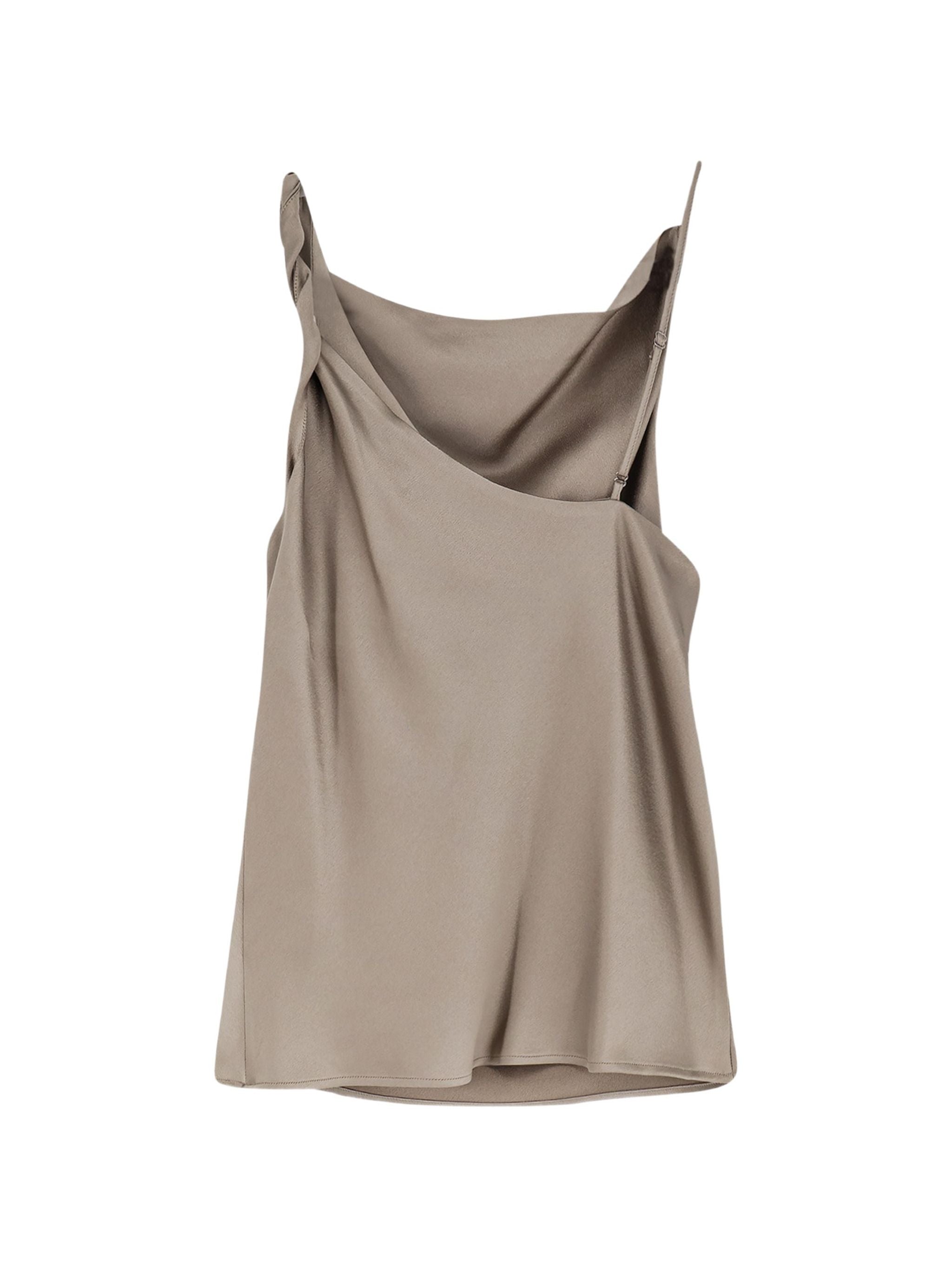 ALYSI TOP SATIN
