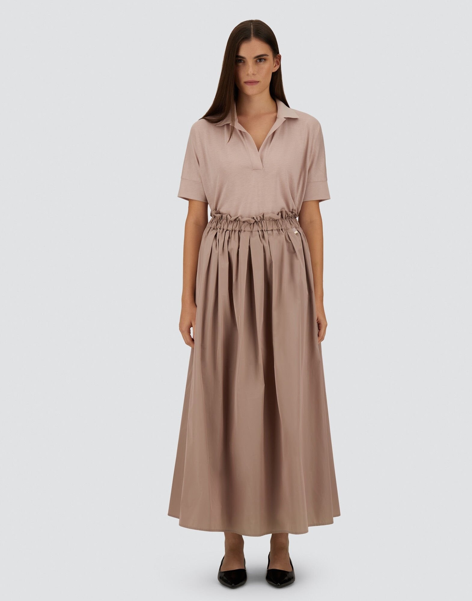 HERNO TAFFETA SKIRT