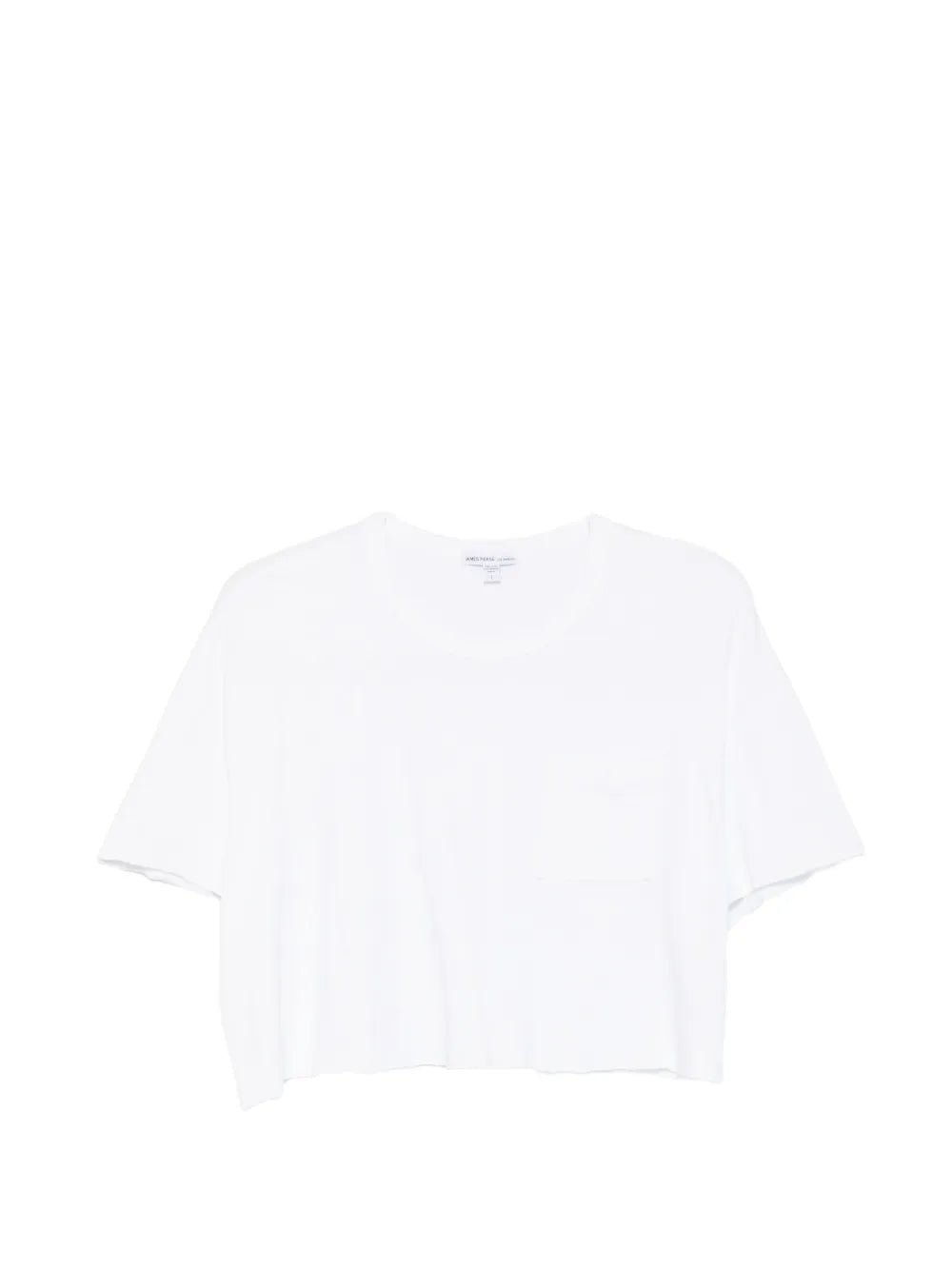 JAMES PERSE CROPPED POCKET TEE
