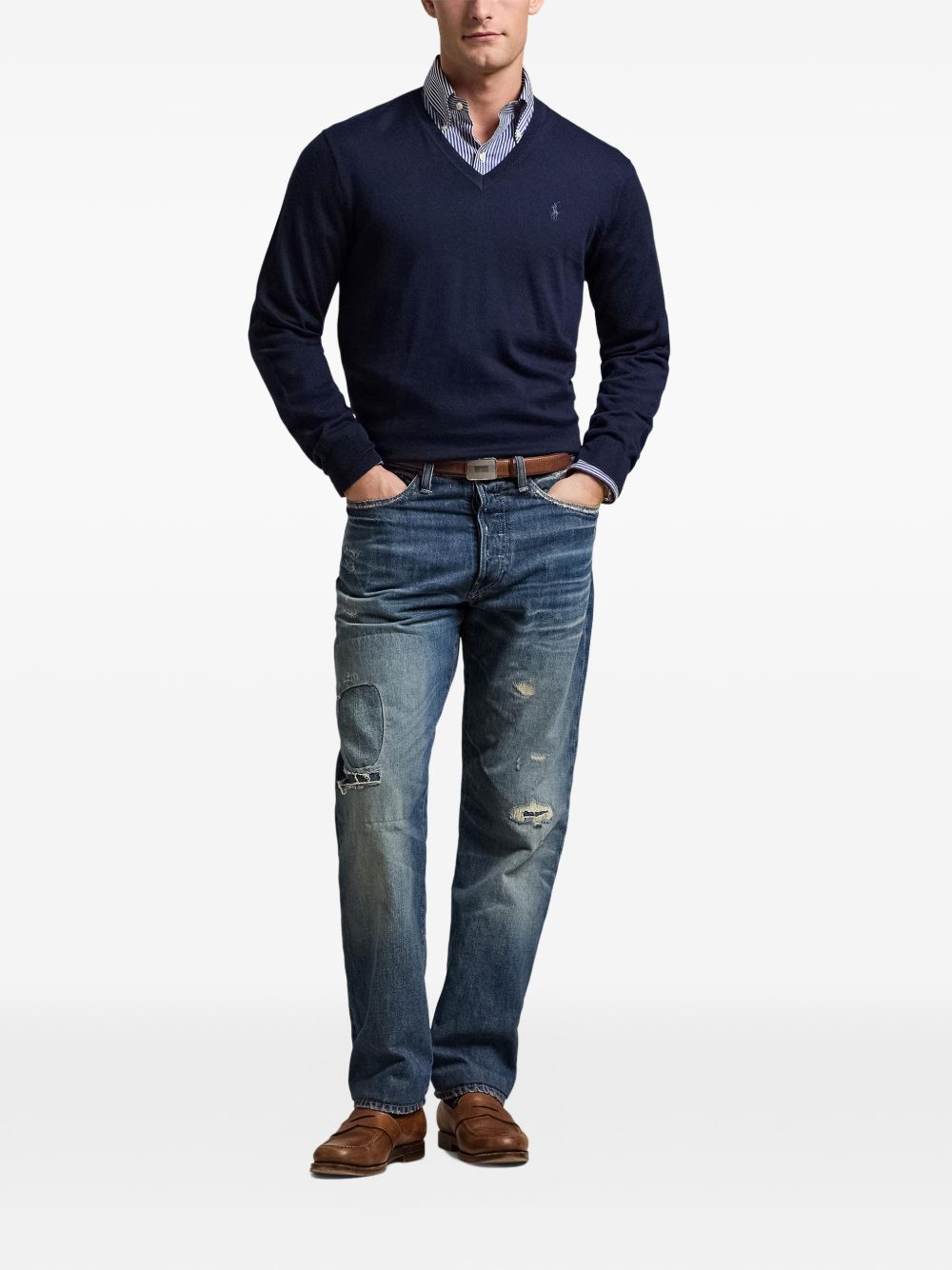 POLO RALPH LAUREN V NECK PULLOVER
