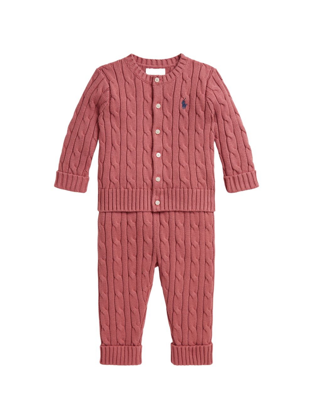 POLO RALPH LAUREN CARDIGAN AND PANT SET