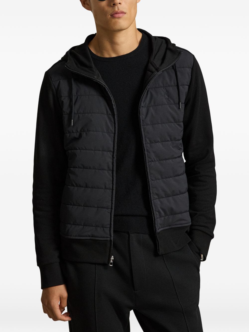 POLO RALPH LAUREN KNIT FULL ZIP PULLOVER