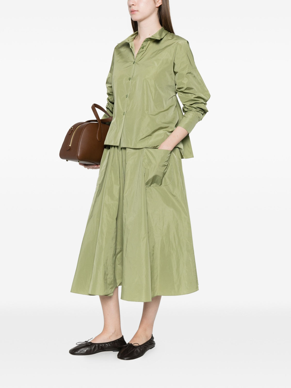 SUSANNE BOMMER TAFFETA SKIRT
