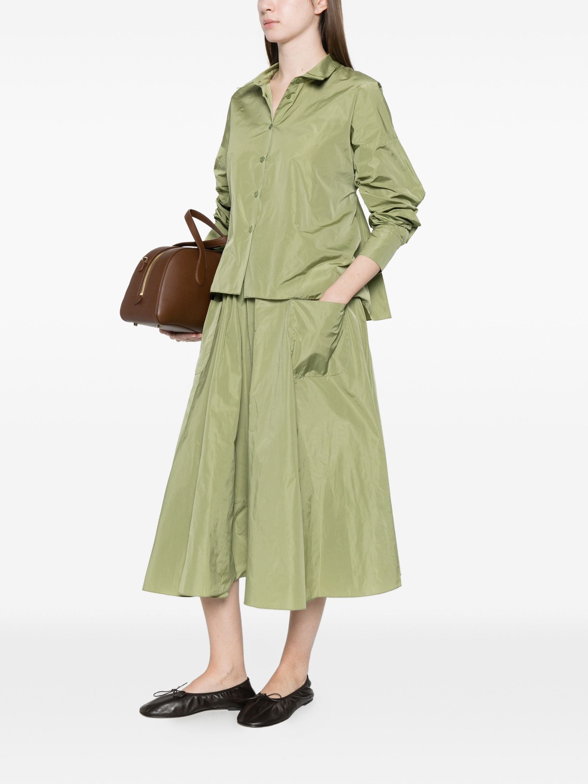 SUSANNE BOMMER TAFFETA SKIRT