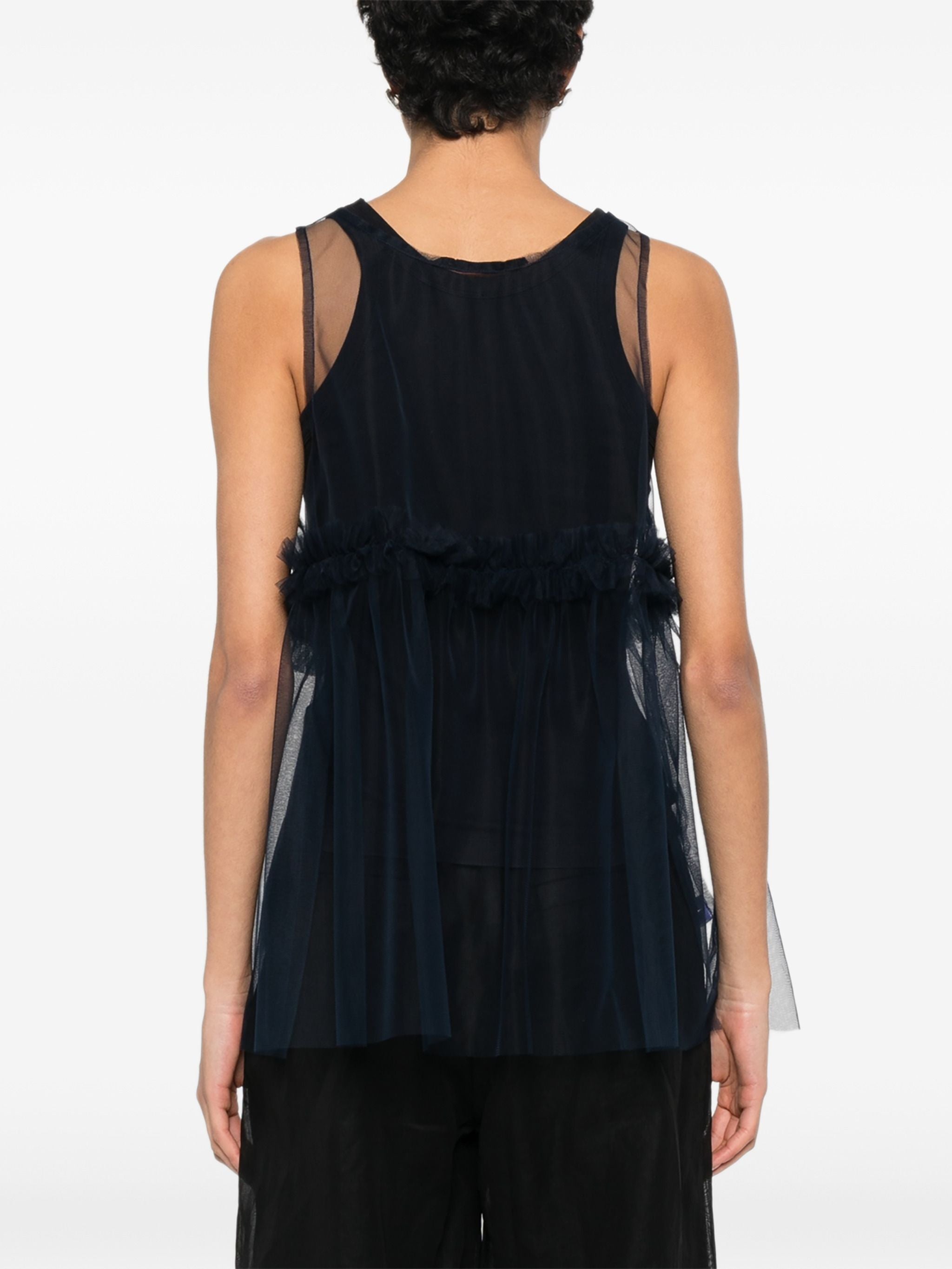 SUSANNE BOMMER TULLE TOP