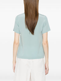 AROVESCIO SATIN T-SHIRT
