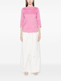 AROVESCIO BOAT NECK T-SHIRT