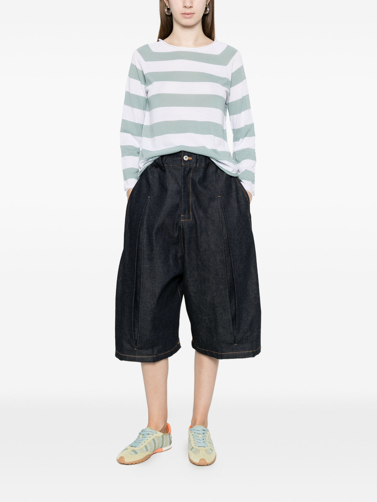AROVESCIO STRIPED T-SHIRT
